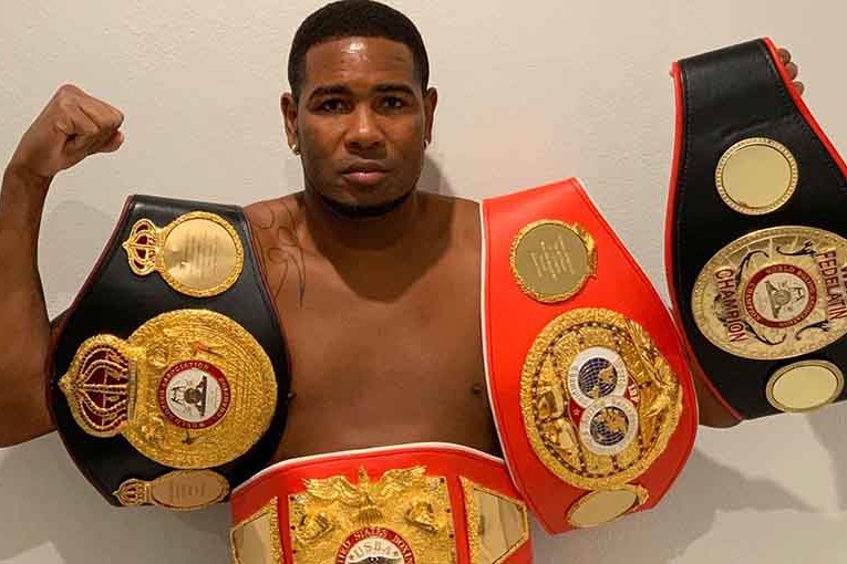Boxeador cubano Yuniel Dorticós