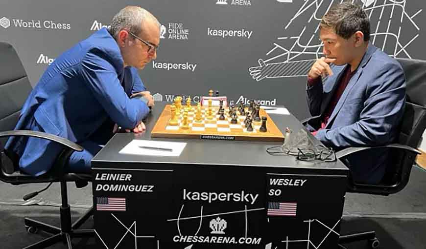 Leinier Domínguez vs Wesley So Campeonato EEUU ajedrez