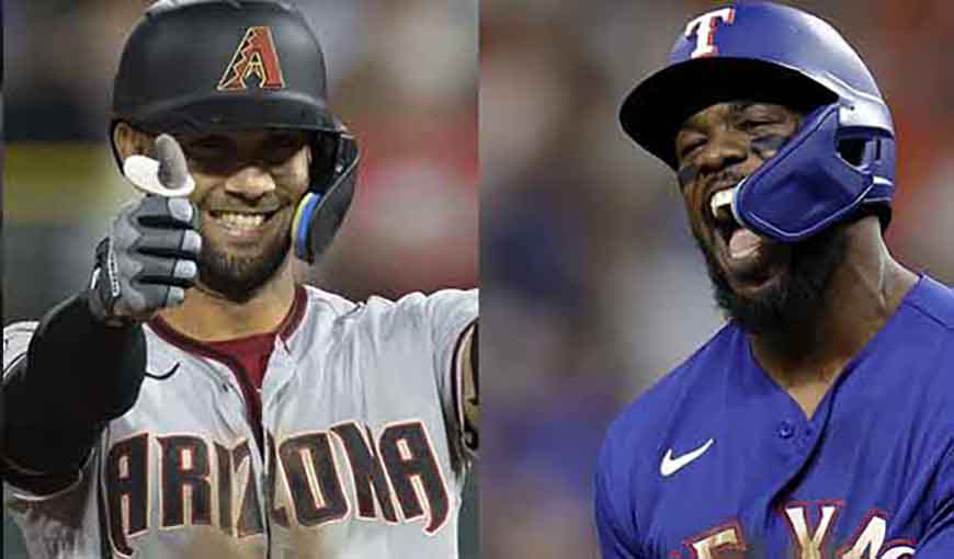 Lourdes Gurriel Jr y Adolis García:, los dos bateadores cubanos en la Serie Mundial 2023 de MLB