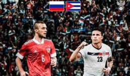 Amistoso Cuba vs Rusia goleada al fútbol cubano