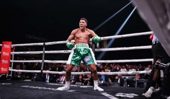 Boxeador cubano David Morrell, campeón regular supermediano de la WBA