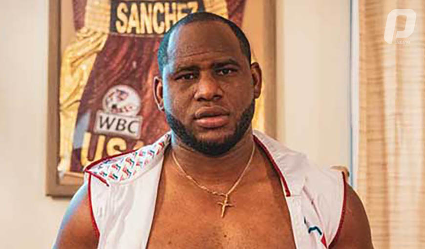 Boxeador cubano peso pesado Frank Sánchez The Cuban Flash
