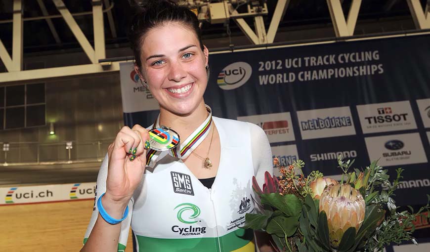 Ciclista Melissa Hoskins