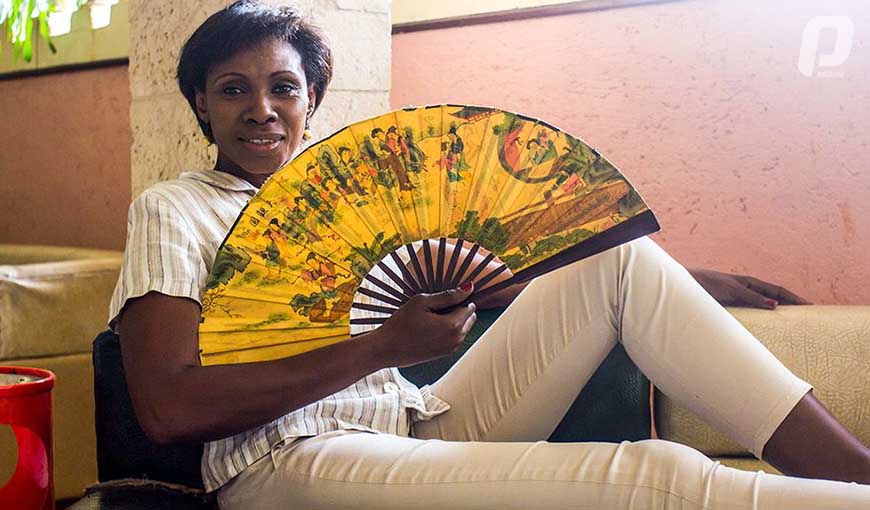 Voleibolista cubana Mireya Luis, una de las integrantes de las legendarias Morenas del Caribe