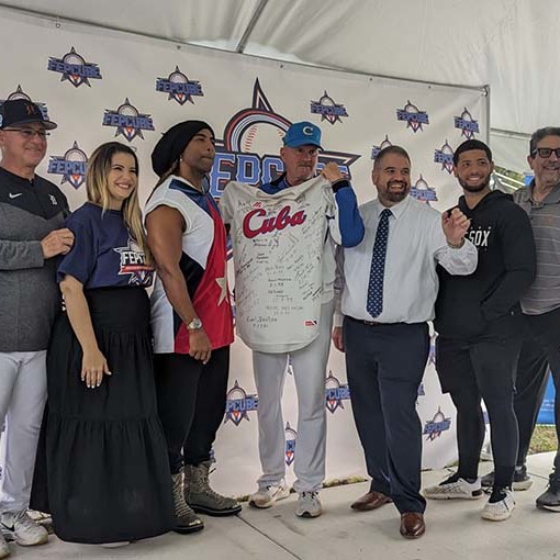 Los directivos de la Federación Profesional Cubana de Bñeisbol (FEPCUBE) intercambiaron con la prensa para ofrecer detalles de la preparación