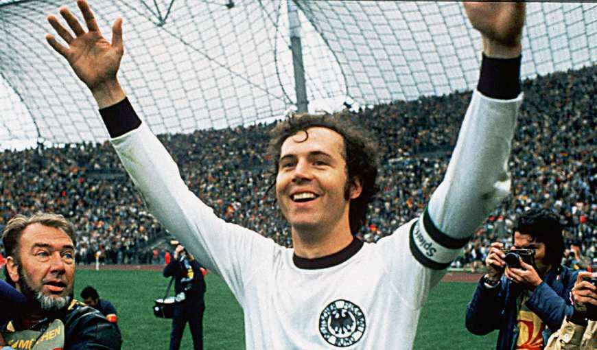 Legendario jugador alemán Franz Beckenbauer