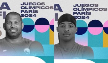 Luchadores chilenos de origen cubano Yasmani Acosta y Néstor Almanza