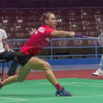 Taymara Oropesa en el Torneo Giraldilla de La Habana de Bádminton