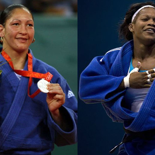 Yalennis Castilo y Yanet Bermoy, estrellas del judo cubano