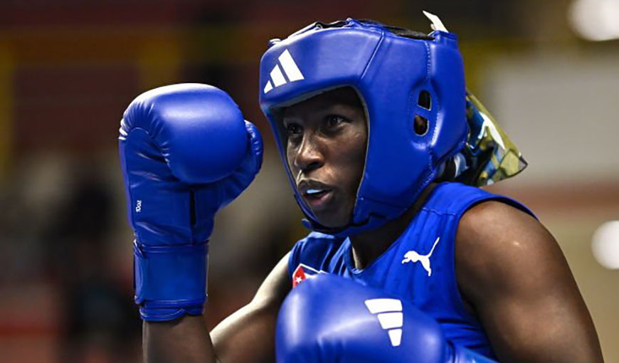 Yakelin Estornell, boxeadora cubana