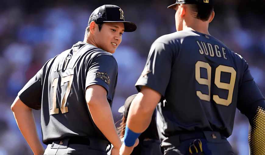 Aaron Judge y Shohei Ohtani