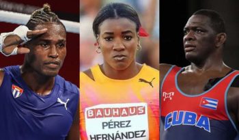 Deportistas cubanos en París 2024 Mijaín López