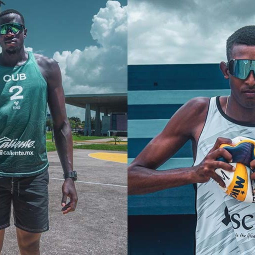 Dupla cubana de voleibol de playa, Noslén Díaz y Jorge Luis Alayo Juegos Olímpicos