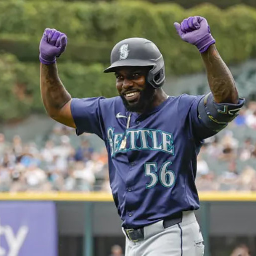 Randy Arozarena con los Marineros de Seattle
