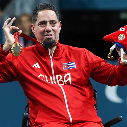 cubano Yunier Fernández Juegos Paralímpicos