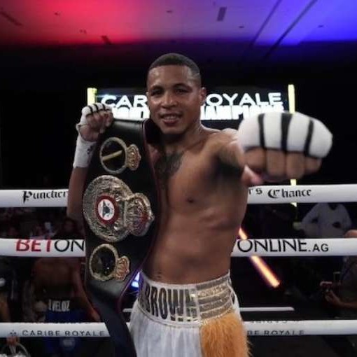Boxeador cubano Kevin Brown