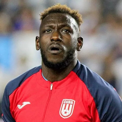 Raiko Arozarena, portero de la selección cubana de fútbol